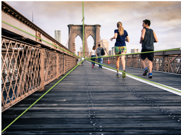 Runners on the Bridge